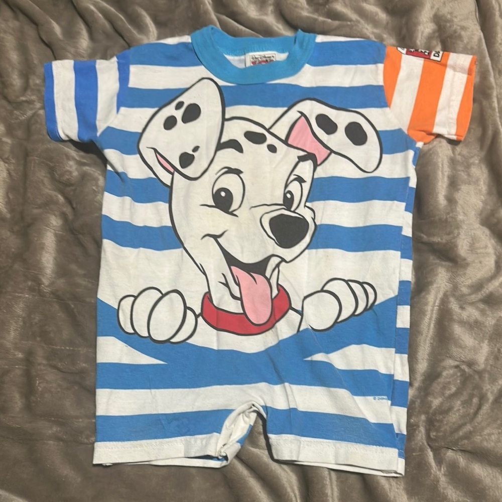 Vintage 101 Dalmatians romper